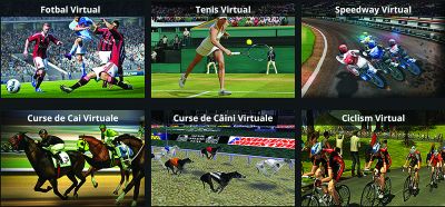 Virtual bets | Virtual sports on which we betPariuri virtuale | Jocuri virtuale pe care pariem