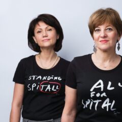 Carmen Uscatu and Oana Gheorghiu, founders of the Give Life Association:  “We need humanity and empathy. We need people who care and act accordingly. We need you to make a better Romania”