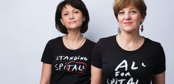 Carmen Uscatu and Oana Gheorghiu, founders of the Give Life Association:  “We need humanity and empathy. We need people who care and act accordingly. We need you to make a better Romania”