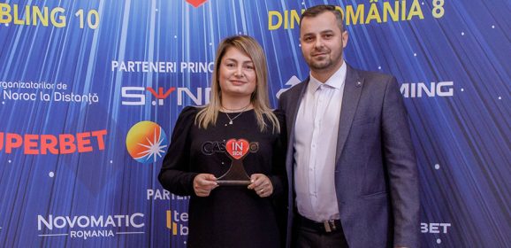 MOZZART BET was awarded for the MOST APPRECIATED FRANCHISE IN THE TRADITIONAL BETTING INDUSTRY IN 2022 at the ROMANIAN GAMBLING CELEBRATION – Casino Inside Gala Awards