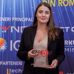 BAUM GAMES a pimit premiul pentru CEL MAI BUN PRODUCĂTOR ROMÂN DE APARATE DE JOC ÎN ANUL 2022 la SARBATOAREA GAMINGULUI DIN ROMANIA – Casino Inside Gala Awards